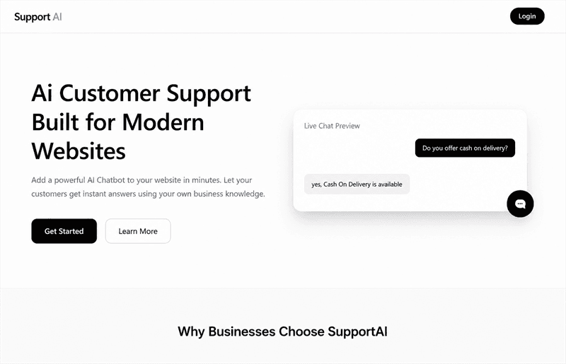 Support AI